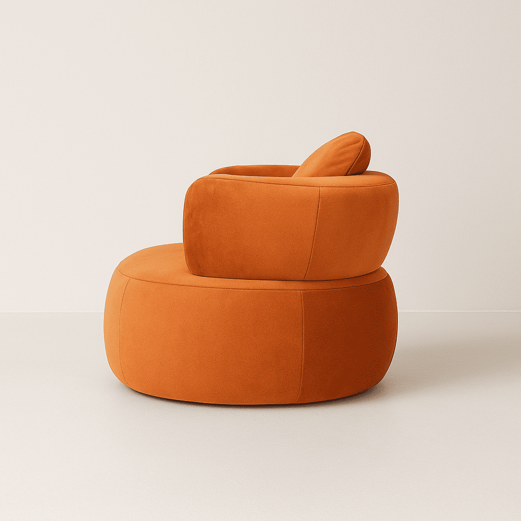 SILLÓN OVO Naranjo