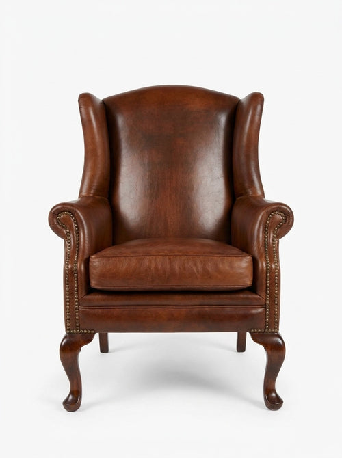 Vista principal de Bergere Reina Ana (Liso) – Muebles La Reina